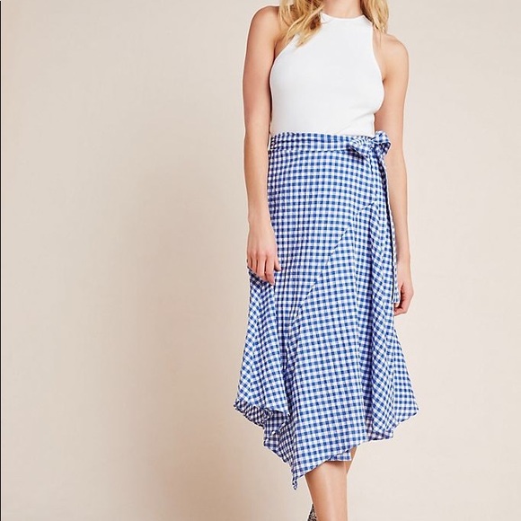 Anthropologie Dresses & Skirts - Anthropologie Gingham Skirt